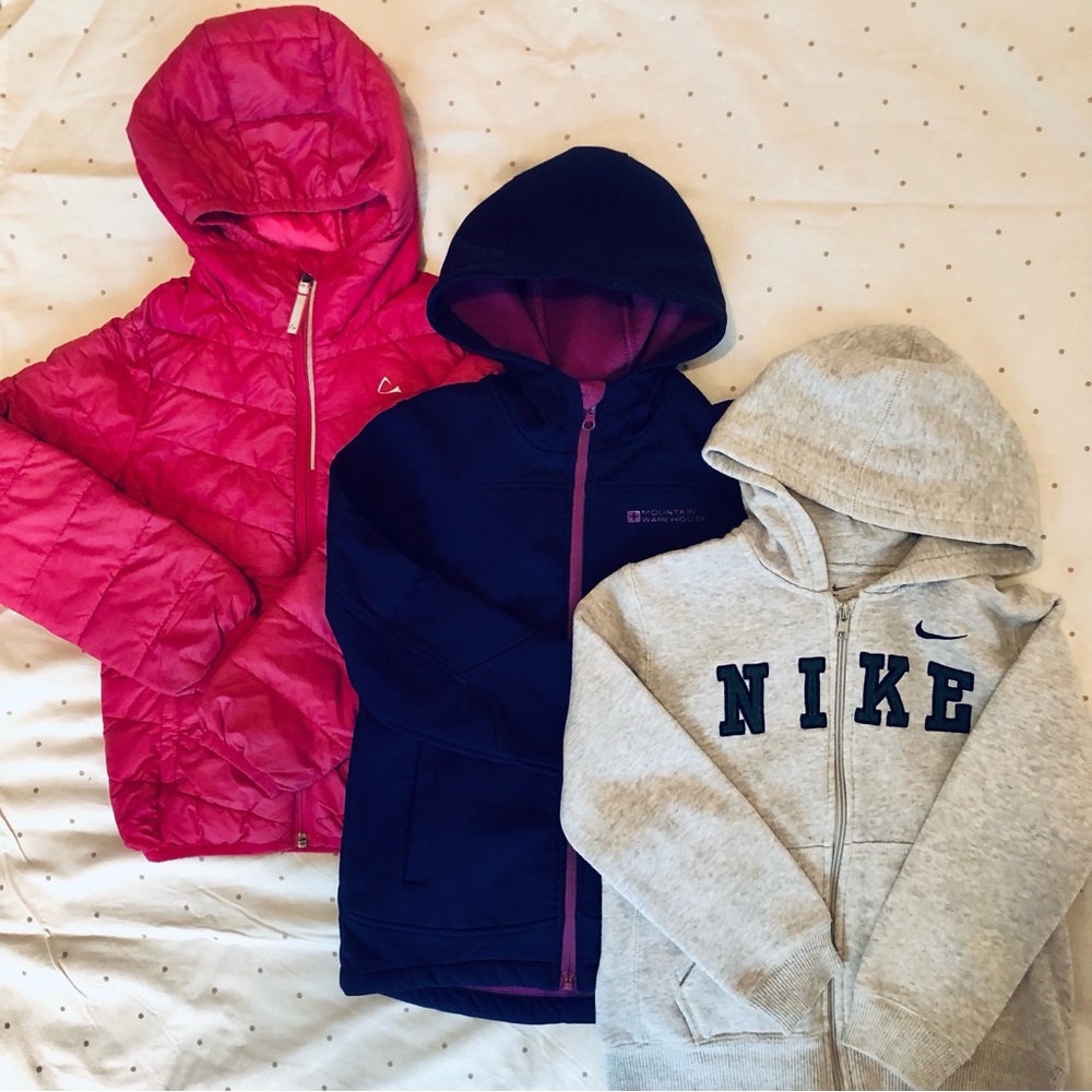 7-8 Girl Jackets Bundle
